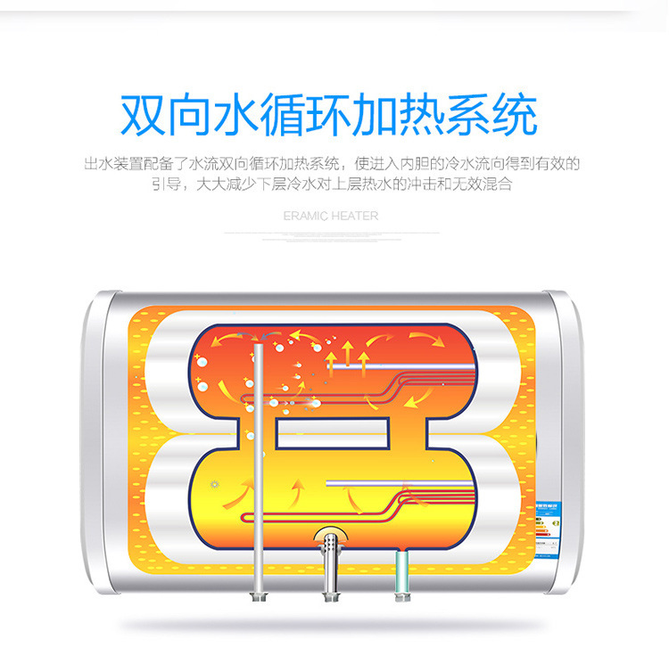 Wholesale Household Electric Water Heater Water Storage Type Demand Water Heaters Smart round Barrel Flat Barrel Energy Saving Frequency Conversion Bath Machine Wholesale Household Electric Water Heater Water Storage Type Demand Water Heaters Smart round Barrel Flat Barrel Energy Saving Frequency Conversion Bath Machine