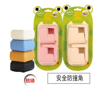 Transparent and environment-friendly child protection corner/high quality silicone anti-collision corner/spherical soft cover Angle anti-collision mat cross-border wholesale