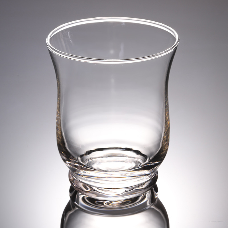 Manufacturers Supply Customizable Trumpet Transparent Glass Cup Waist Drum Type Storm Lantern Candle Cup DIY Candlestick Cup Manufacturers Supply Customizable Trumpet Transparent Glass Cup Waist Drum Type Storm Lantern Candle Cup DIY Candlestick Cup