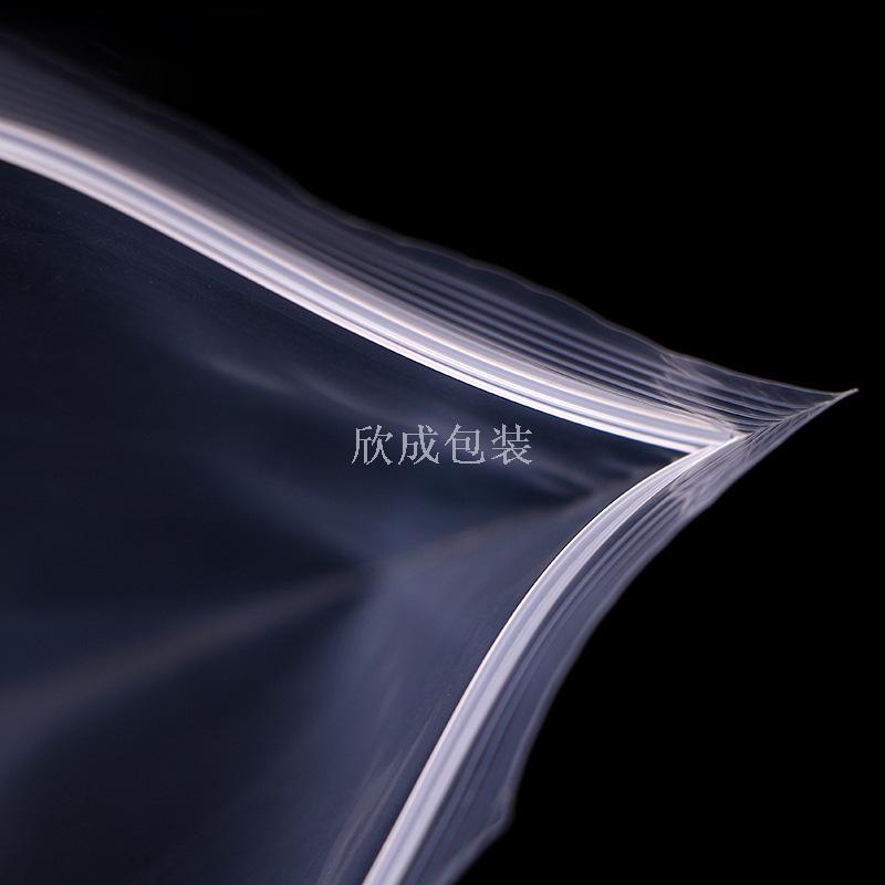 Ziplock Bag Envelope Bag Food Preservation Plastic Bag Transparent Disposable Sorting and Organizing Bag Storage Bag 5 Silk