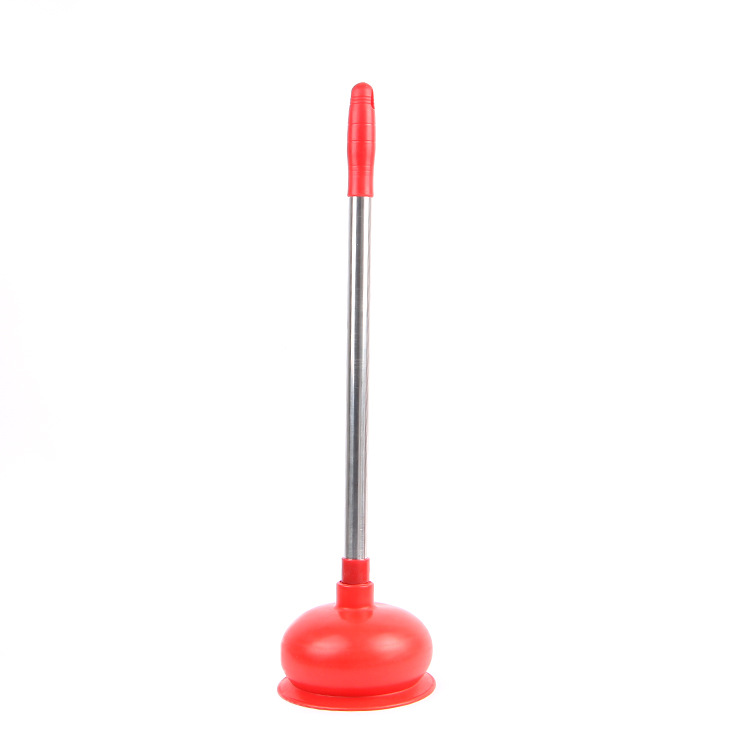 Household Toilet Suck Strong High Pressure Toilet Plunger Toilet Suck Large Diameter Thickened Horse Rubber Bucket Dredging Tool