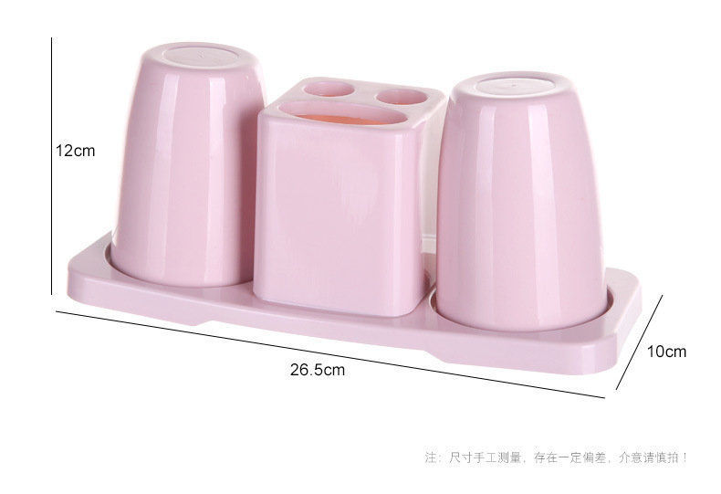 Creative Toothbrush Holder Washing Set Double Gargle Cup Toothbrush Stand Couple Tooth Glass Creative Toothbrush Holder Washing Set Double Gargle Cup Toothbrush Stand Couple Tooth Glass