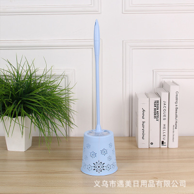Creative Hollow out with seat Sanitary Brush combination Cleaning products plastic toilet set Toilet Brush without dead Angle Brush Creative Hollow out with seat Sanitary Brush combination Cleaning products plastic toilet set Toilet Brush without dead Angle Brush