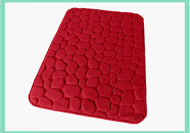 Stone embossed memory cotton non-slip mat kitchen floor mat water absorption oil-proof carpet floor mat non-slip mat floor mat Stone embossed memory cotton non-slip mat kitchen floor mat water absorption oil-proof carpet floor mat non-slip mat floor mat