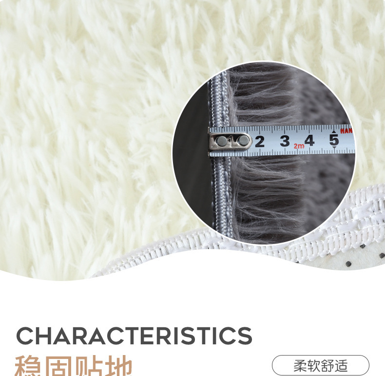Cross-Border Hair Generation Toilet Bathroom Toilet Bathtub Nordic Style Floor Mat PVC Non-Slip Mat Three-Piece Silk Wool Carpet Cross-Border Hair Generation Toilet Bathroom Toilet Bathtub Nordic Style Floor Mat PVC Non-Slip Mat Three-Piece Silk Wool Carpet