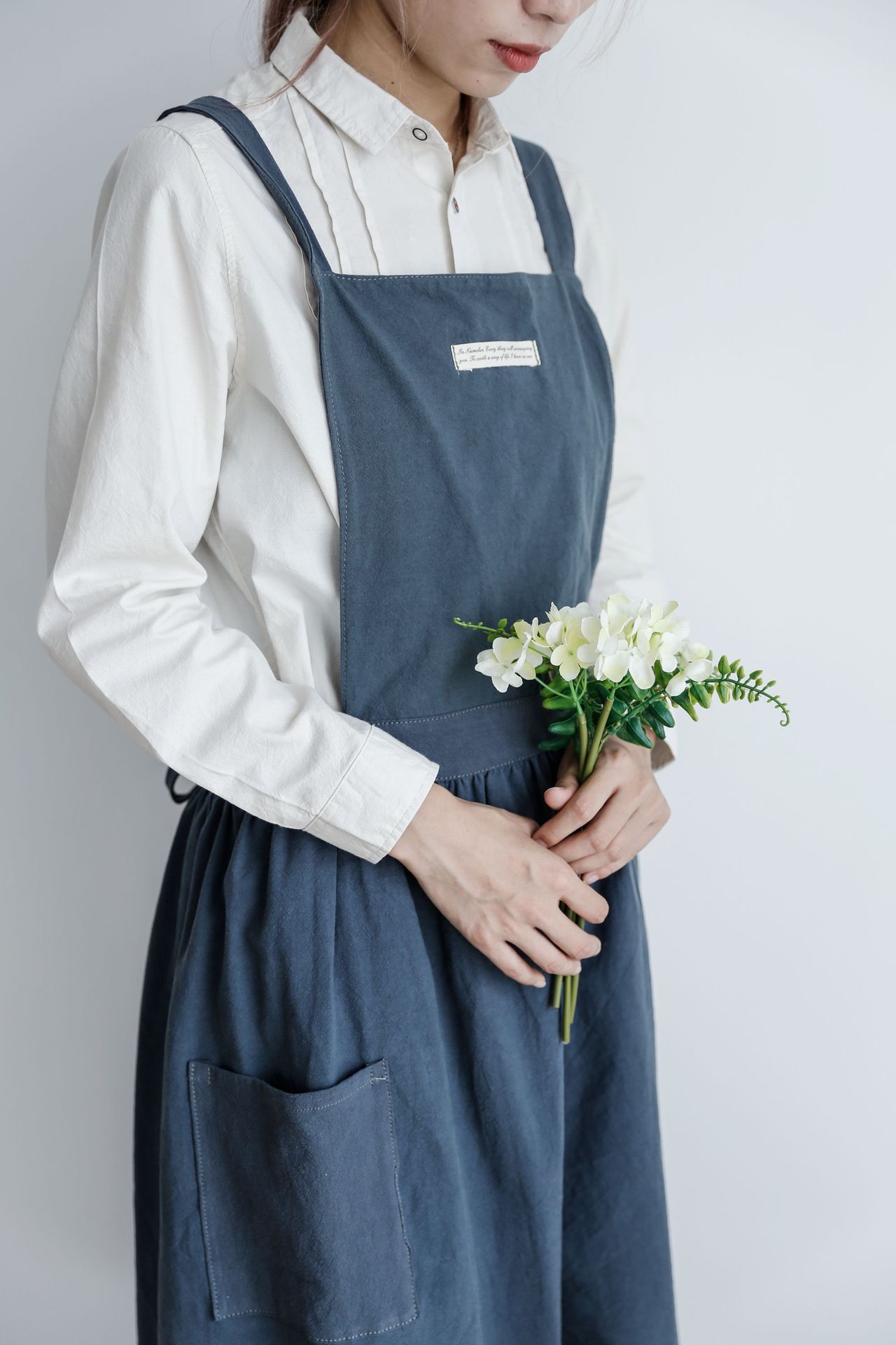 Nordic Quality Home Kitchen Cafe Waist Canvas Vest Apron Factory Custom Wholesale Nordic Quality Home Kitchen Cafe Waist Canvas Vest Apron Factory Custom Wholesale