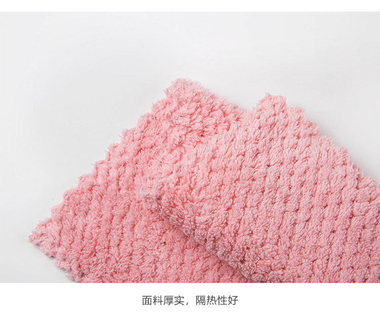 Scouring Pad Household Coral Fleece Absorbent Non-Stick Oil Lazy Rag Dishcloth Cleaning Kitchen Supplies Bowl Brush Towel Scouring Pad Household Coral Fleece Absorbent Non-Stick Oil Lazy Rag Dishcloth Cleaning Kitchen Supplies Bowl Brush Towel