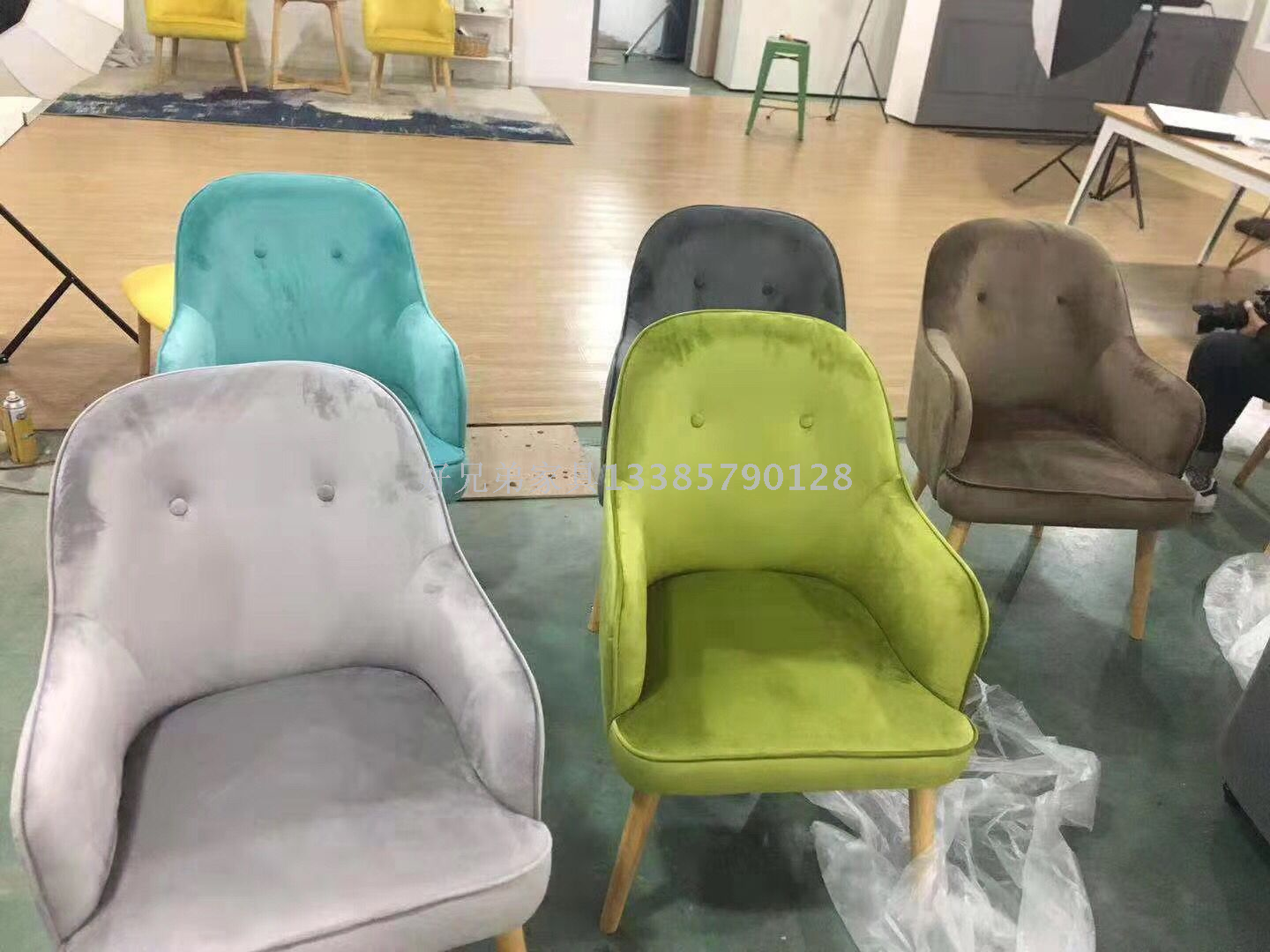 Lazy Sofa Single Person Small Apartment Balcony Modern Minimalist Bedroom Nordic Single Leisure Small Sofa Chair Recliner