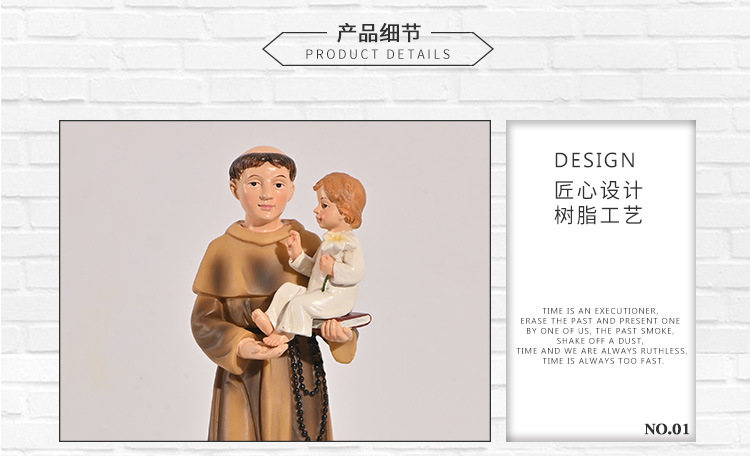 Resin arts and crafts Christian father hand to the infant figure sculpture home decoration manufacturers direct customized wholesale Resin arts and crafts Christian father hand to the infant figure sculpture home decoration manufacturers direct customized wholesale