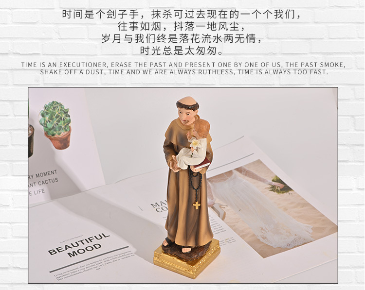 Resin arts and crafts Christian father hand to the infant figure sculpture home decoration manufacturers direct customized wholesale Resin arts and crafts Christian father hand to the infant figure sculpture home decoration manufacturers direct customized wholesale