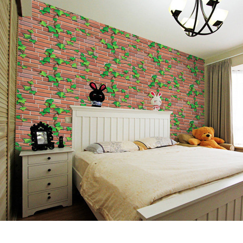 Wallpaper Wholesale Realistic Brick Stickers Foreign Trade Popular Style Living Room Bedroom Bar Dining Room Wall Painting 45cm * 1M Wallpaper Wholesale Realistic Brick Stickers Foreign Trade Popular Style Living Room Bedroom Bar Dining Room Wall Painting 45cm * 1M