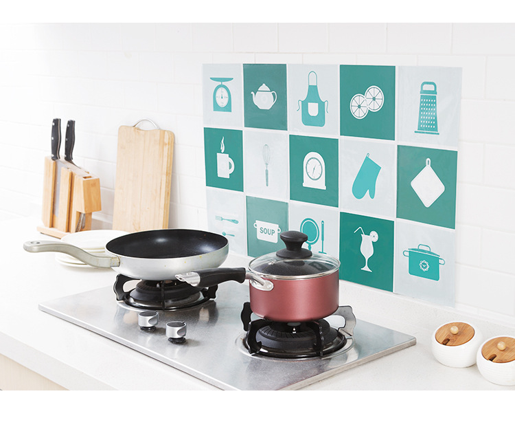 kitchen oilproof sticker High temperature stove with waterproof lampblack machine tile wall wallpaper cabinet sticker kitchen oilproof sticker High temperature stove with waterproof lampblack machine tile wall wallpaper cabinet sticker
