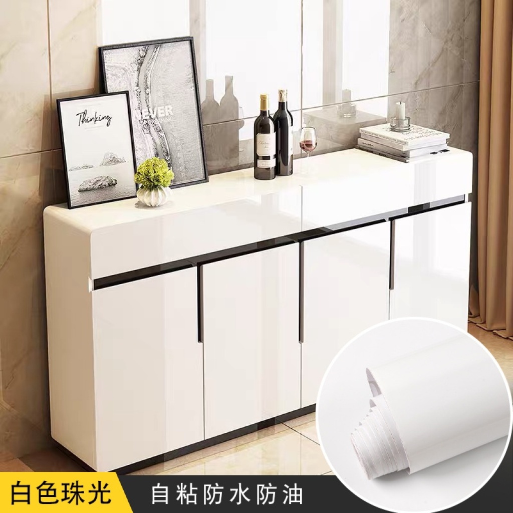 Light Luxury Paint Wallpaper Self-Adhesive Solid Color Highlight Stickers Waterproof Moisture-Proof Wardrobe Desktop Renovation Bedroom Erasable Stickers Light Luxury Paint Wallpaper Self-Adhesive Solid Color Highlight Stickers Waterproof Moisture-Proof Wardrobe Desktop Renovation Bedroom Erasable Stickers