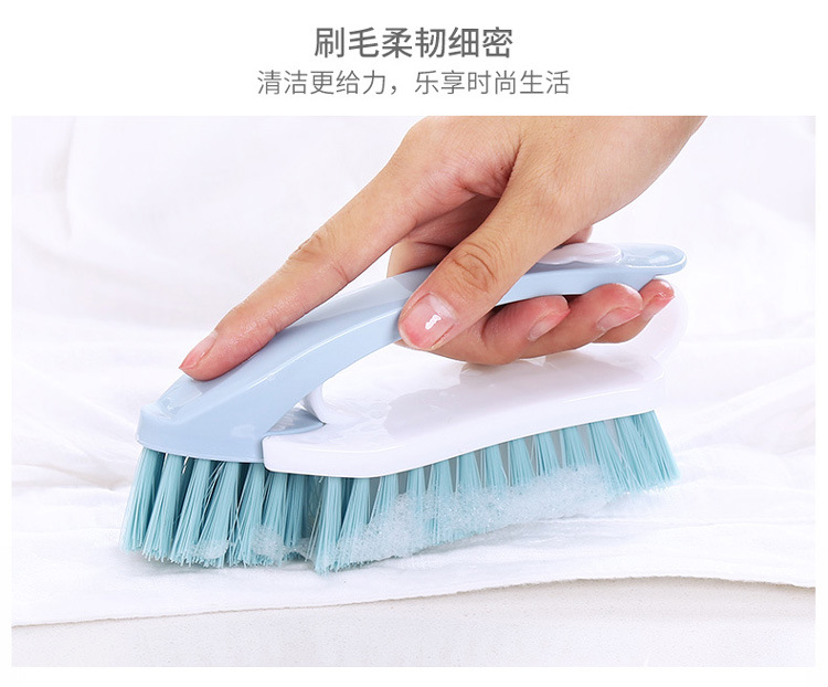 laundry brush clothes brush 2 in 1 household soft wool household plastic cleaning brush shoes brush board brush