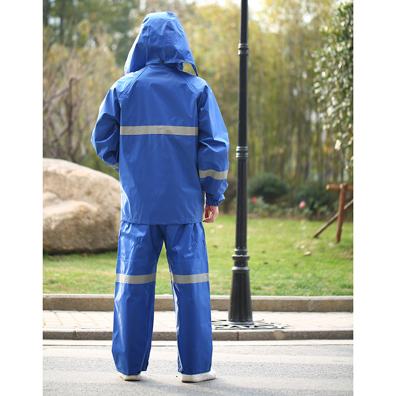 Adult reflective raincoat suit quick sale to foreign trade new products advertising gifts manufacturers wholesale customized LOGO