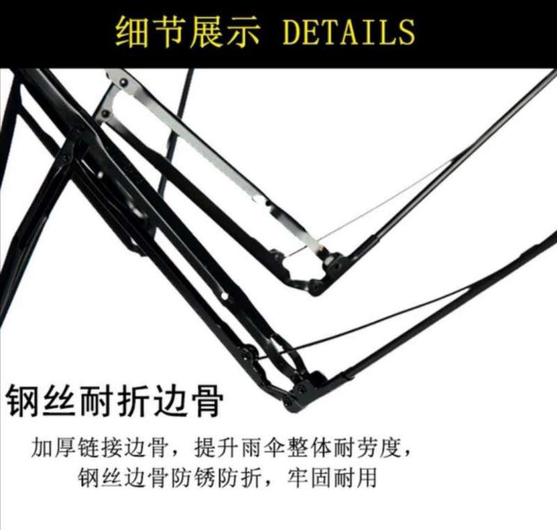 Umbrella Anti-DDoS Umbrella Manual Triple Folding Umbrella Printing Umbrella Black Rubber Umbrella Customized Advertising Umbrella Rain Or Shine Dual-Use Umbrella Direct Sales