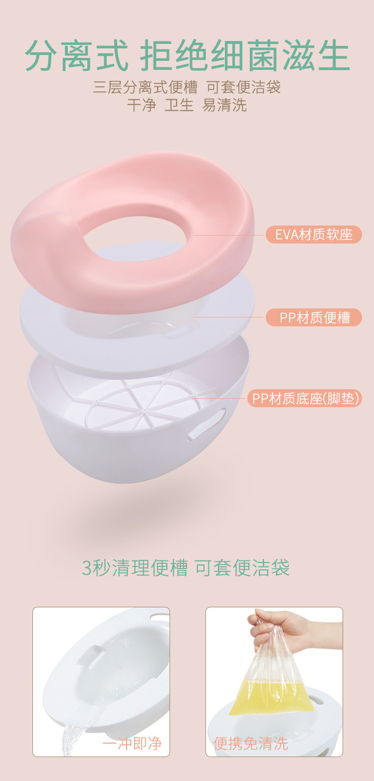 Manufacturers wholesale aircraft child seat cushion EVA children toilet seat small toilet seat environmental protection and safety customization