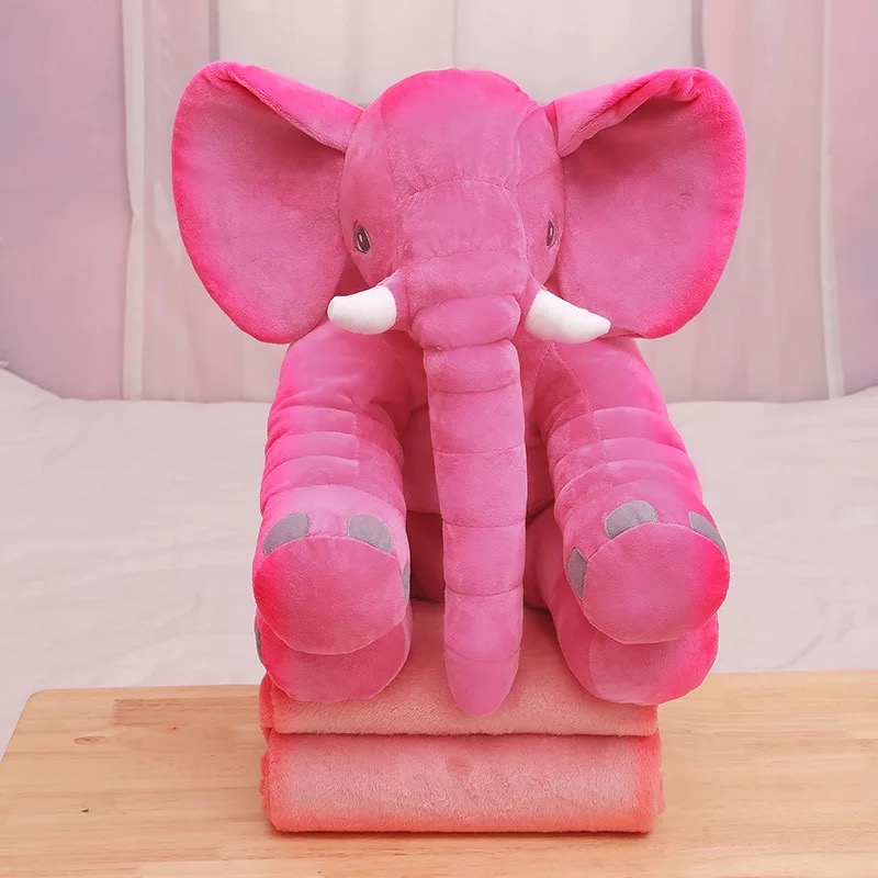 New Popular Elephant Throw Pillow Soothing Elephant Plush Toy Doll Baby Sleep Companion Children Sleeping Elephant Gift Customization New Popular Elephant Throw Pillow Soothing Elephant Plush Toy Doll Baby Sleep Companion Children Sleeping Elephant Gift Customization