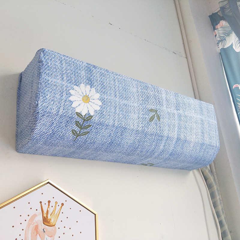 Wall-Mounted Air Conditioner Cover Household Bedroom All-Inclusive Air Conditioner Cover Simple Modern Hanging Air Conditioner Cover Dust Cover Universal