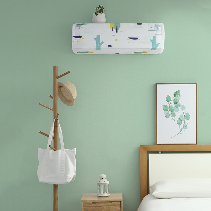 Wall-Mounted Air Conditioner Cover Household All-Inclusive Air Conditioning Cover Simple Bedroom Hanging Air Conditioner Cover Dust Cover
