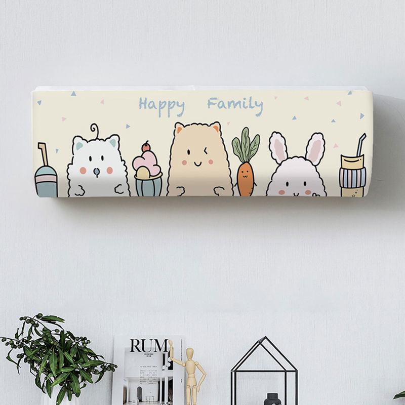 Hanging Air Conditioning Dust Cover Ins Style All Surrounded Fabric Air Conditioner Cover Universal Living Room Bedroom Hanging Airconditioner Air Conditioner Cover