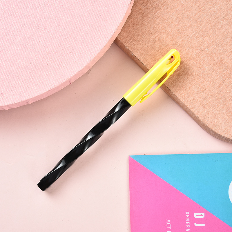 Creative Spiral Pen Holder Middle School Student Practice Pen for Calligraphy Writing Smooth Signature Pen Box Gift Pen Stationery Customization Wholesale Creative Spiral Pen Holder Middle School Student Practice Pen for Calligraphy Writing Smooth Signature Pen Box Gift Pen Stationery Customization Wholesale