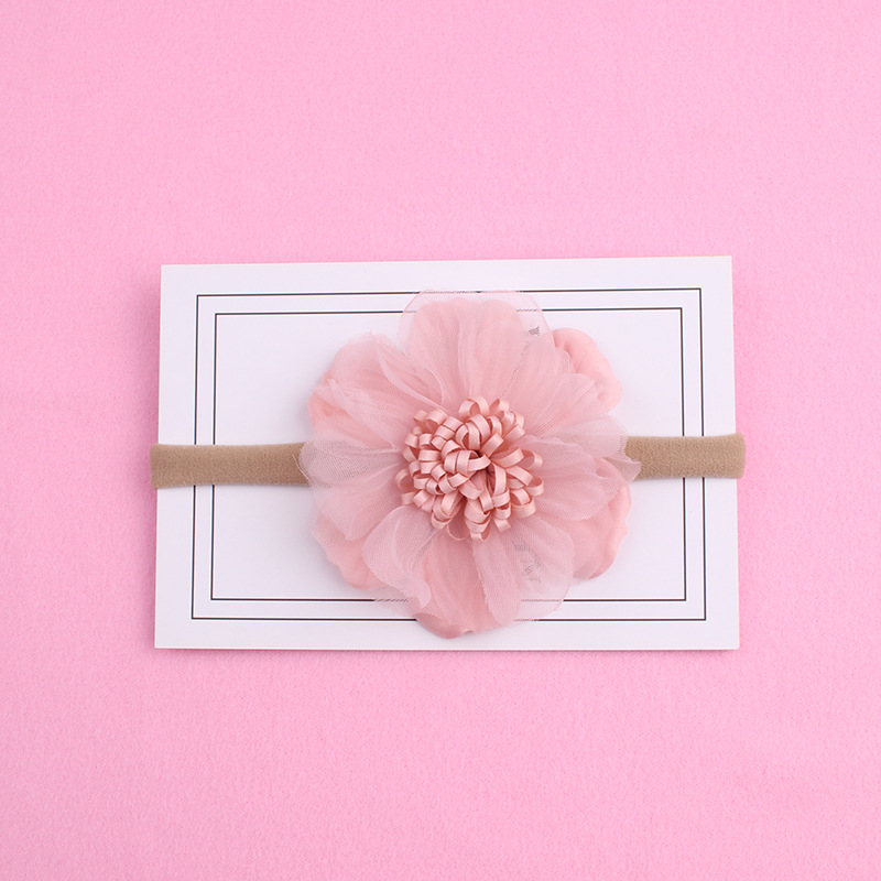 New European and American Style Lace Mesh Multi-Color Artificial Flower Children's Hair Band Photo Studio Photography Baby Princess Hair Band Hair Accessories New European and American Style Lace Mesh Multi-Color Artificial Flower Children's Hair Band Photo Studio Photography Baby Princess Hair Band Hair Accessories