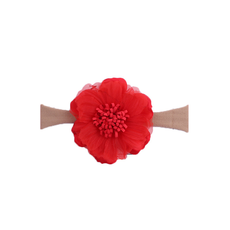 New European and American Style Lace Mesh Multi-Color Artificial Flower Children's Hair Band Photo Studio Photography Baby Princess Hair Band Hair Accessories New European and American Style Lace Mesh Multi-Color Artificial Flower Children's Hair Band Photo Studio Photography Baby Princess Hair Band Hair Accessories