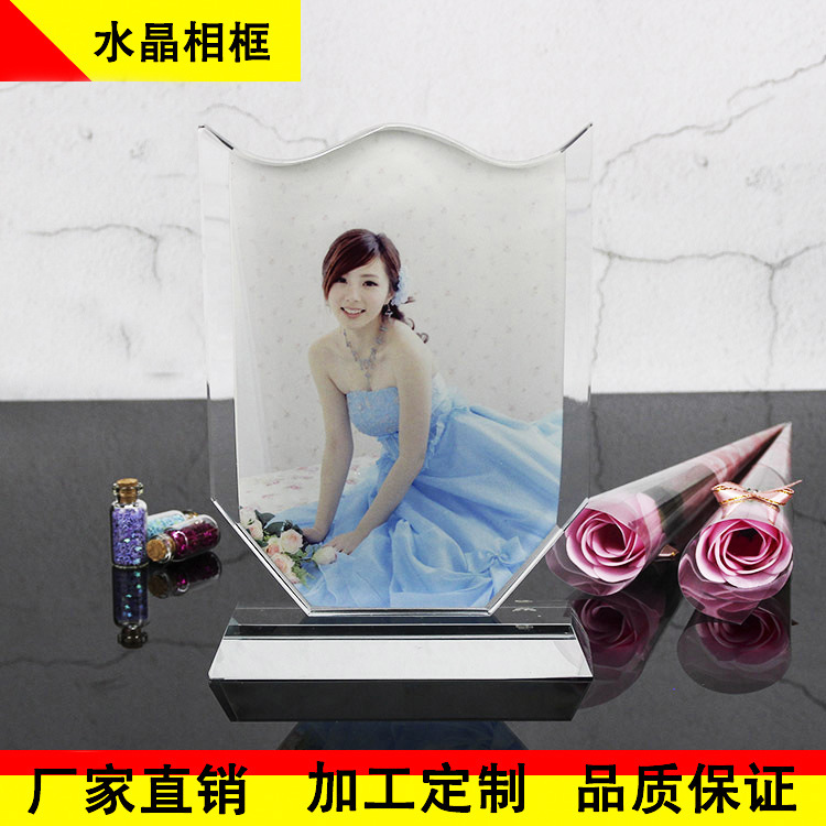 Crystal Crafts Thermal Transfer Cool DIY Small Squares Artificial K9 Crystal Glass Photo Frames Crystal Blank Consumables