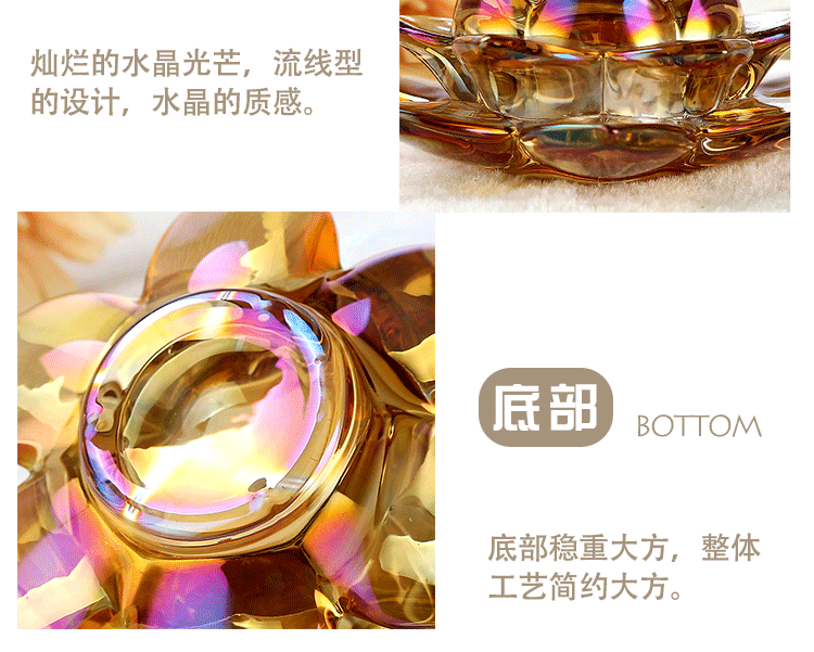 Glass Lotus Candle Holder Home Ornaments Candle Holder Home European Crystal Buddha Worship Buddha Worshiping Lamp Butter Lamp Holder Glass Lotus Candle Holder Home Ornaments Candle Holder Home European Crystal Buddha Worship Buddha Worshiping Lamp Butter Lamp Holder
