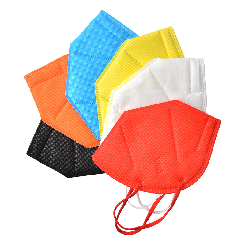Wholesale adult built - in five - layer KN95 color dust respirator 99 melting spray dust respirator custom designed for civil use