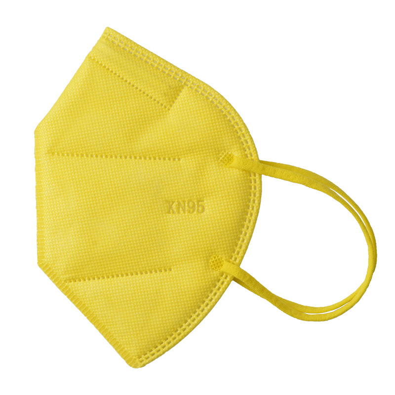 Wholesale adult built - in five - layer KN95 color dust respirator 99 melting spray dust respirator custom designed for civil use