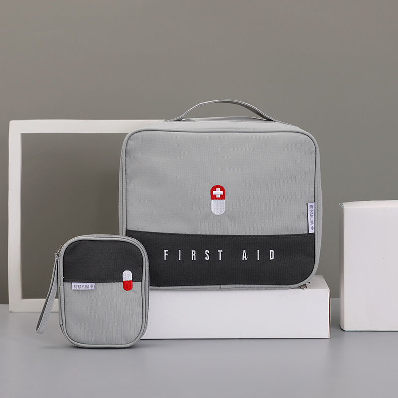 Color Matching Portable Travel Medicine Storage Bag Epidemic Prevention Bag Large Capacity First Aid Kits Emergency Bag Medicine Bag Medicine Box Color Matching Portable Travel Medicine Storage Bag Epidemic Prevention Bag Large Capacity First Aid Kits Emergency Bag Medicine Bag Medicine Box