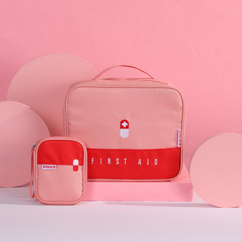 Color Matching Portable Travel Medicine Storage Bag Epidemic Prevention Bag Large Capacity First Aid Kits Emergency Bag Medicine Bag Medicine Box Color Matching Portable Travel Medicine Storage Bag Epidemic Prevention Bag Large Capacity First Aid Kits Emergency Bag Medicine Bag Medicine Box