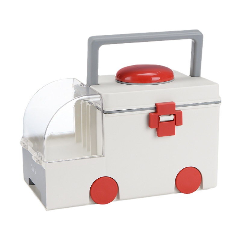 [One Piece Dropshipping] Creative Shape Multifunctional Medicine Storage Box Household Medicine Box First Aid Medicine Storage Box