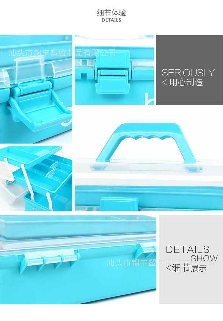 Large Three-Layer Medicine Box Household First-Aid Kit Plastic Storage Box Children's Art Toolbox Multi-Layer 2230 Large Three-Layer Medicine Box Household First-Aid Kit Plastic Storage Box Children's Art Toolbox Multi-Layer 2230