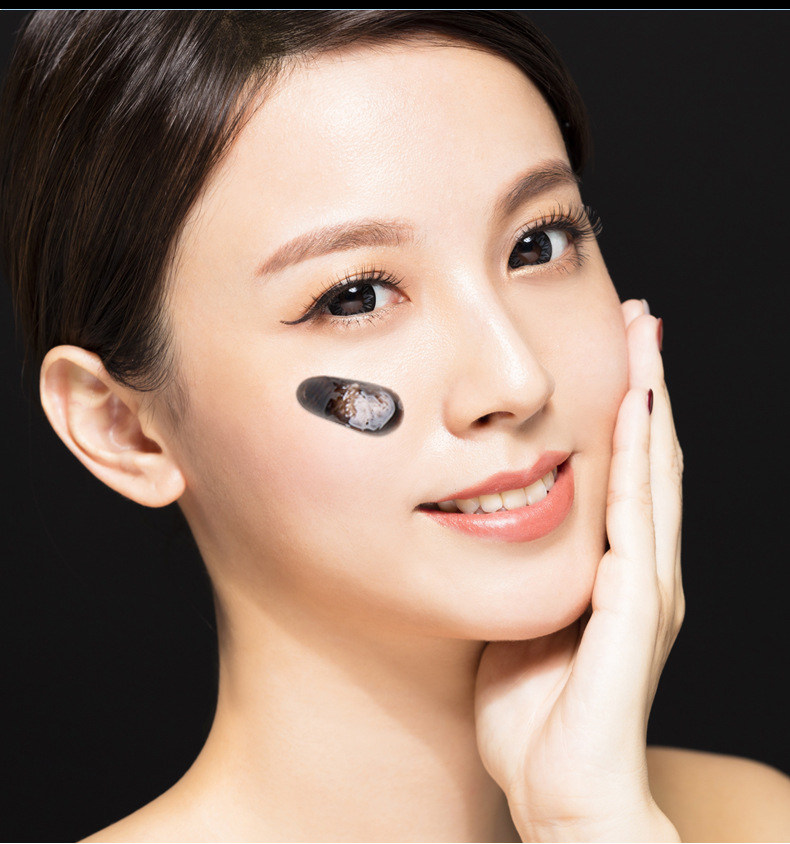 Yazhi Bamboo Charcoal Blackhead Removing Tearing Mask Pore Acne Cleanser Shrink Pores Oil Control Firming Nasal Membrane OEM Processing