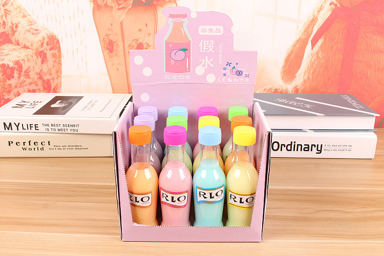 SOURCE Manufacturer Cocktail Bottle Fake Water Crystal Mud Fake Cement Color Nasal Gel Sand Skin Glue Internet Celebrity Hug Milk