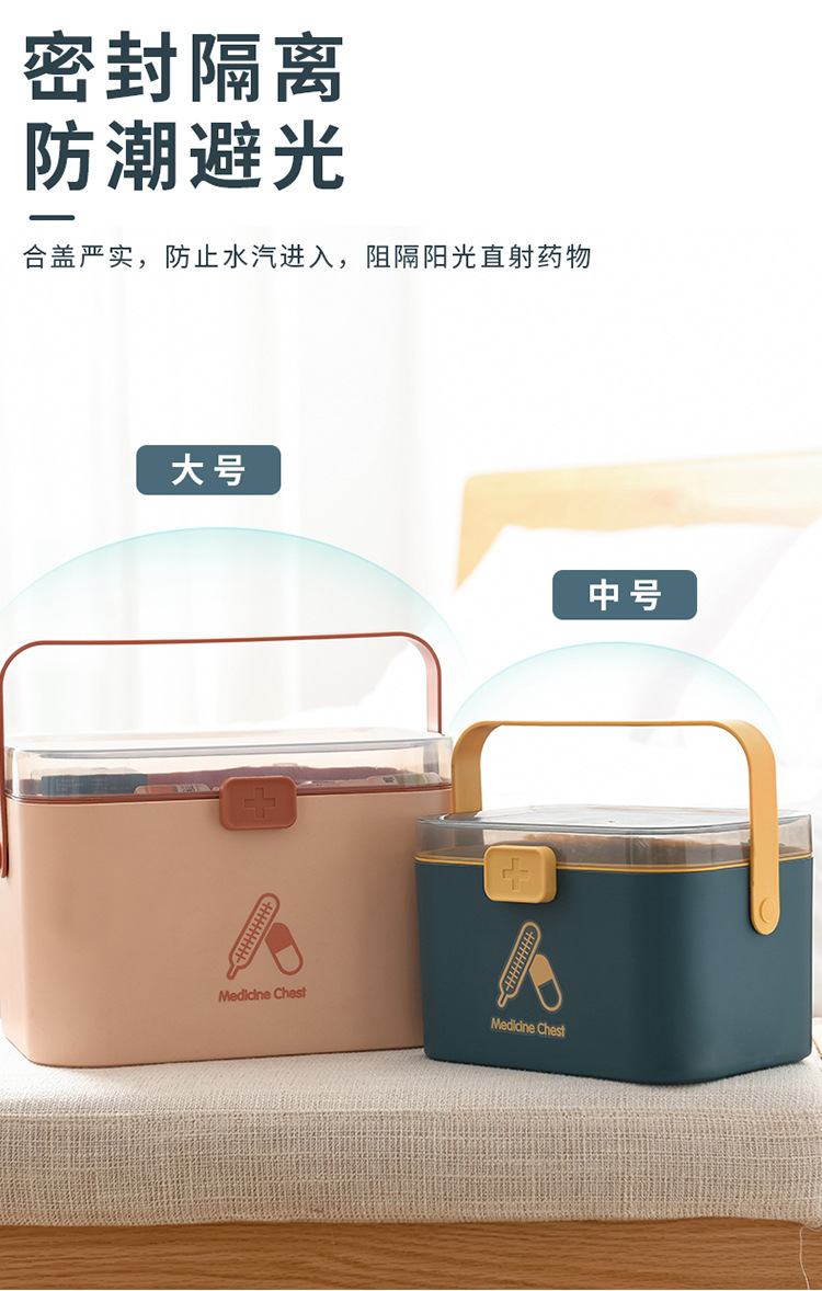 A113 Home Care Medicine Box Portable Large First Aid Medicine Box Household Plastic Medicine Cabinet Medicine Box Multi-Layer Medicine Storage Box A113 Home Care Medicine Box Portable Large First Aid Medicine Box Household Plastic Medicine Cabinet Medicine Box Multi-Layer Medicine Storage Box