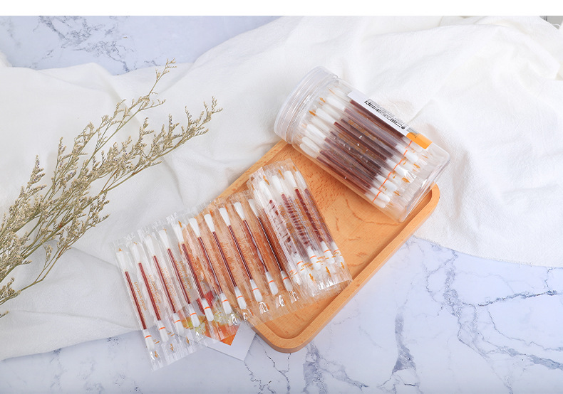 Two-Head Cotton Swabs Customized 50 Cylinder Medical Iodine Stick Disposable Supplies Disinfection Cleaning Wound Cotton Swab Stick Two-Head Cotton Swabs Customized 50 Cylinder Medical Iodine Stick Disposable Supplies Disinfection Cleaning Wound Cotton Swab Stick