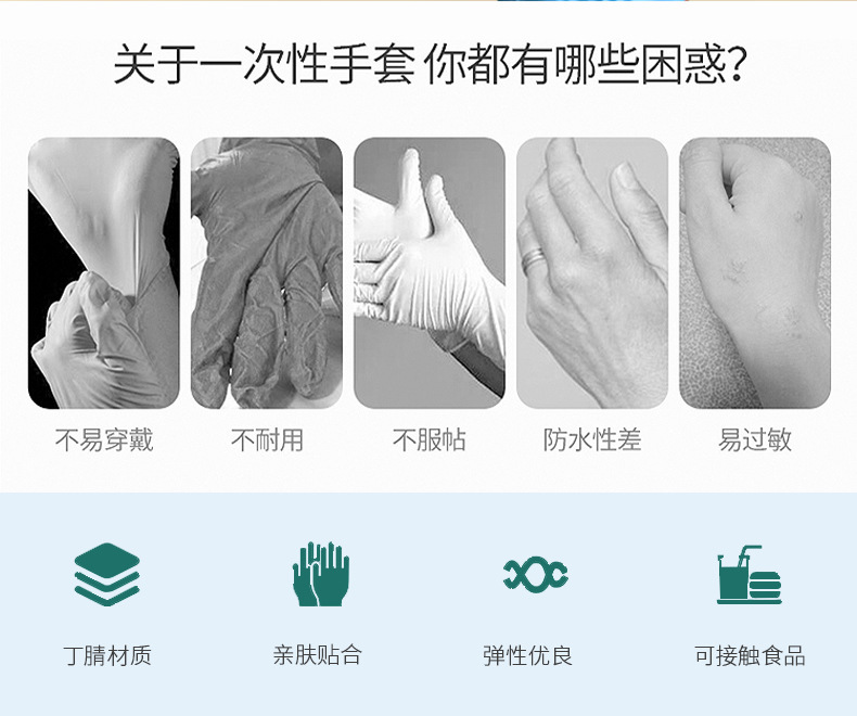 Medical Inspection Disposable PVC Food Baking Latex Gloves Nitrile Rubber Labor Protection Beauty Salon Hair Dyeing Gloves Medical Inspection Disposable PVC Food Baking Latex Gloves Nitrile Rubber Labor Protection Beauty Salon Hair Dyeing Gloves