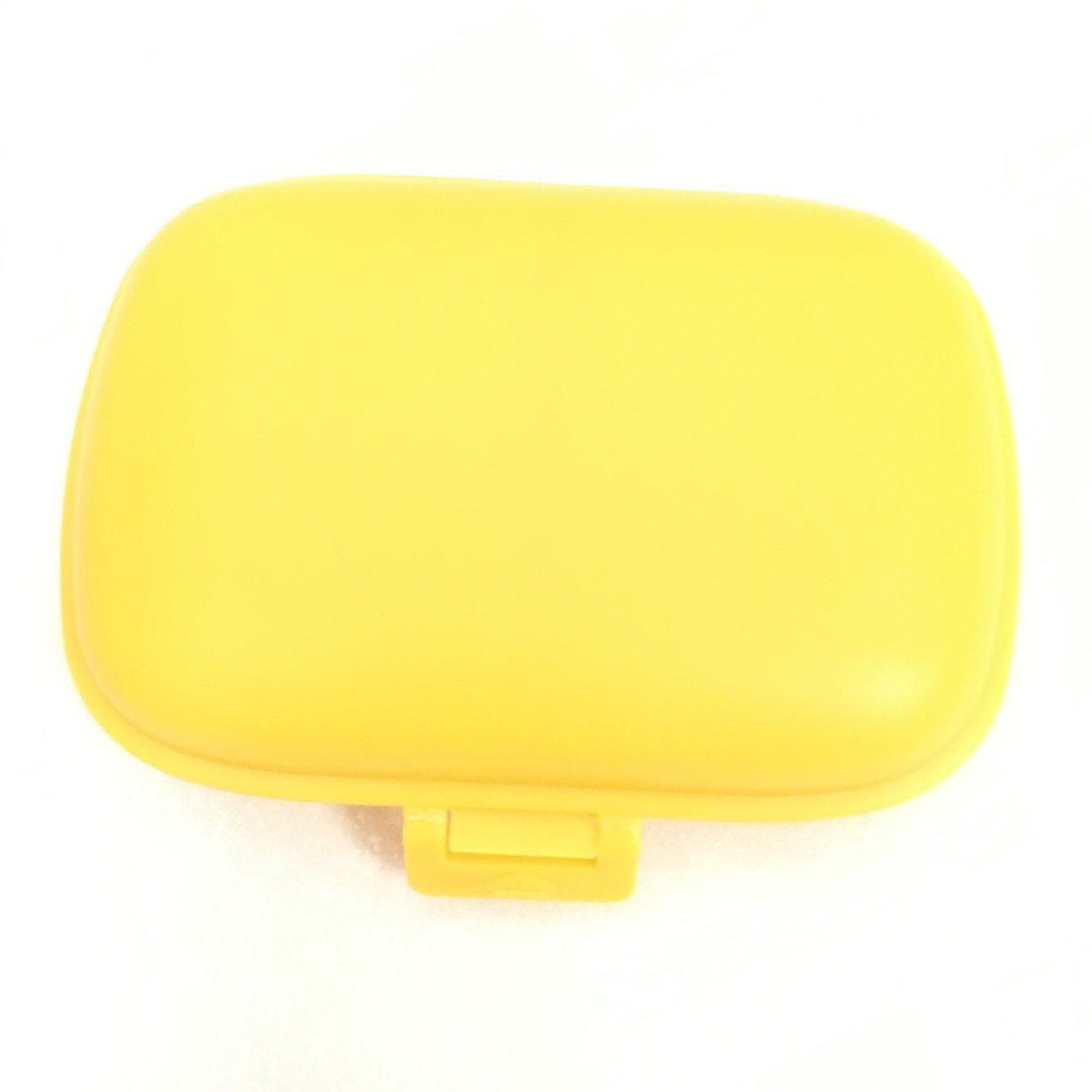 8-Grid Double-Layer Seal Ring Solid Color Medicine Box Portable Sorting Drug Storage Box Mini Take It with You Medicine Box