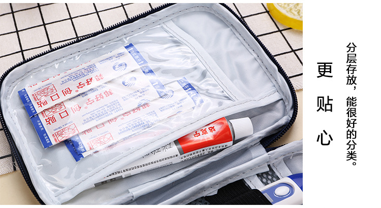 Business Trip Travel Household Portable First-Aid Kit Portable Small Herb Bag Storage Medicine First Aid Drug Package Factory Direct Sales Business Trip Travel Household Portable First-Aid Kit Portable Small Herb Bag Storage Medicine First Aid Drug Package Factory Direct Sales