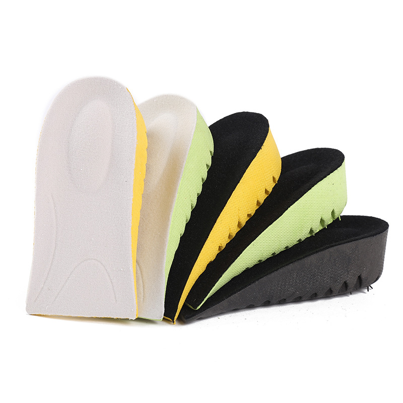 Inner Heightening Shoe Pad Men 'S Women 'S Invisible Height Increasing Artifact Breathable Sports Heightening Insole Half Insole Increased By Heel Pad Inner Heightening Shoe Pad Men 'S Women 'S Invisible Height Increasing Artifact Breathable Sports Heightening Insole Half Insole Increased By Heel Pad