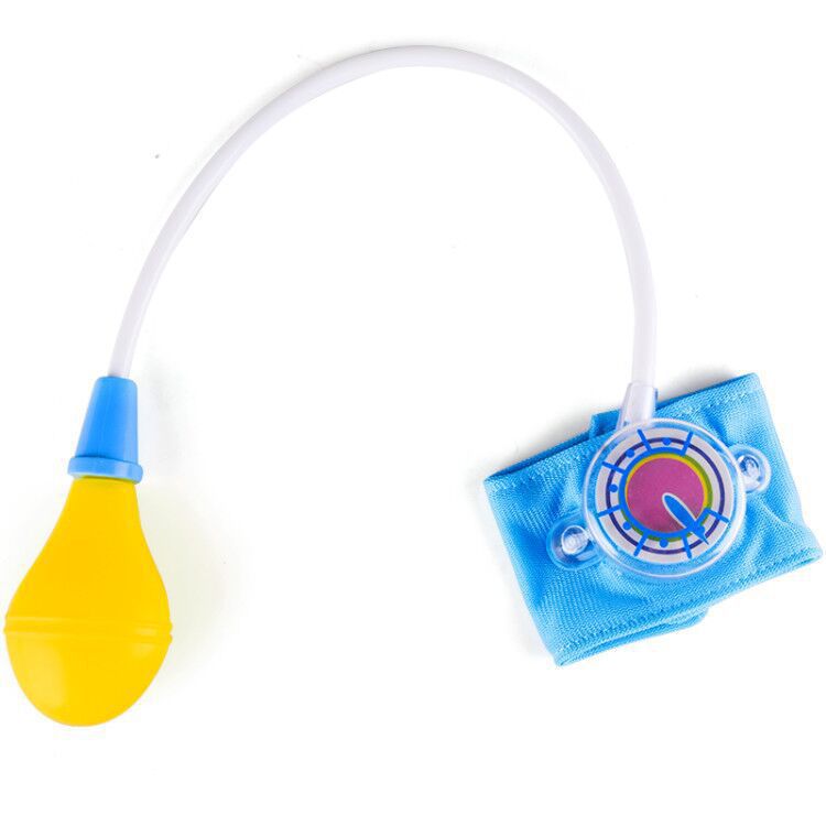 Children&#039;s Simulation Family Doctor Toys Play House Small Doctor Nurse Blood Pressure Measuring Toys Medical Tools Blood Pressure Meter Accessories
