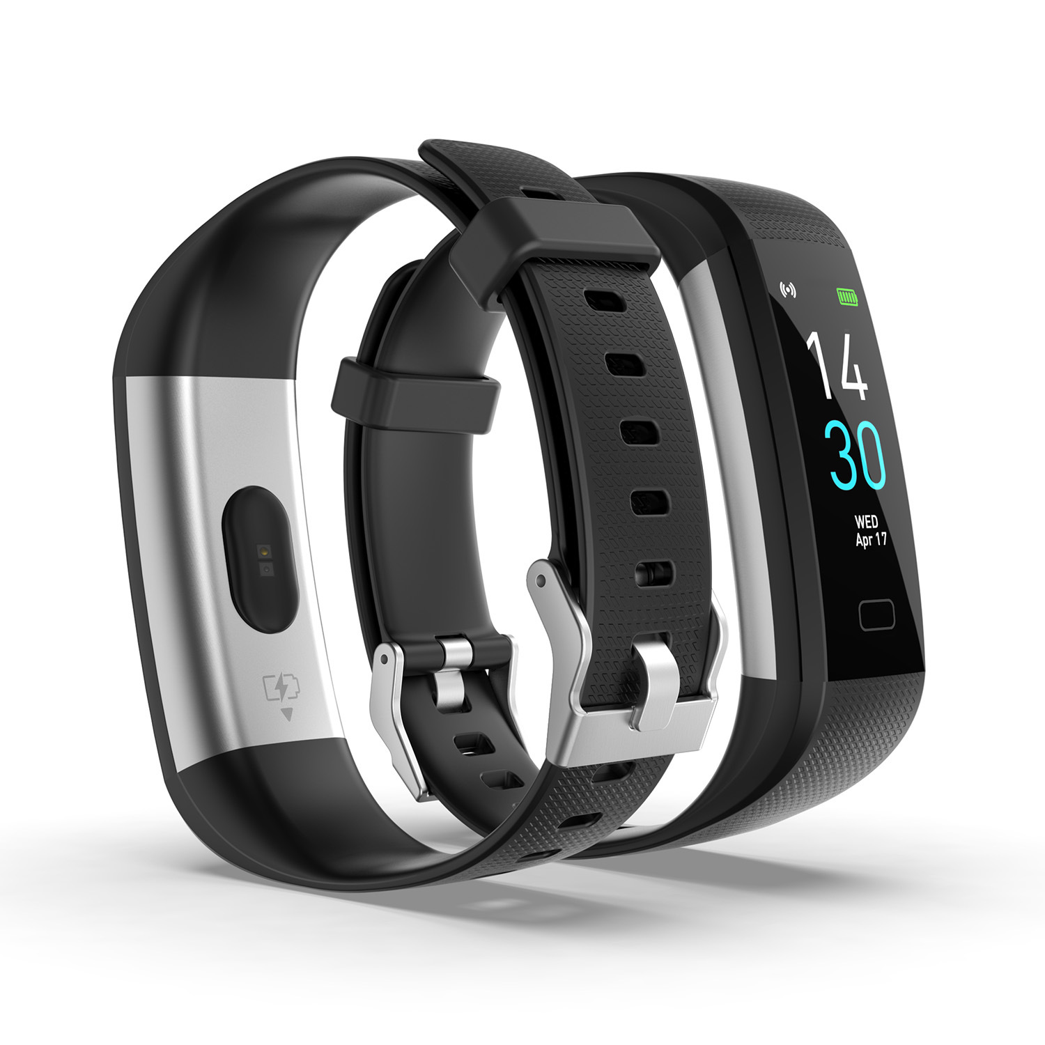New S5 Blood Pressure Silicone Step Information Push Reminder Adult Sports Bracelet Health Monitoring Smart Bracelet