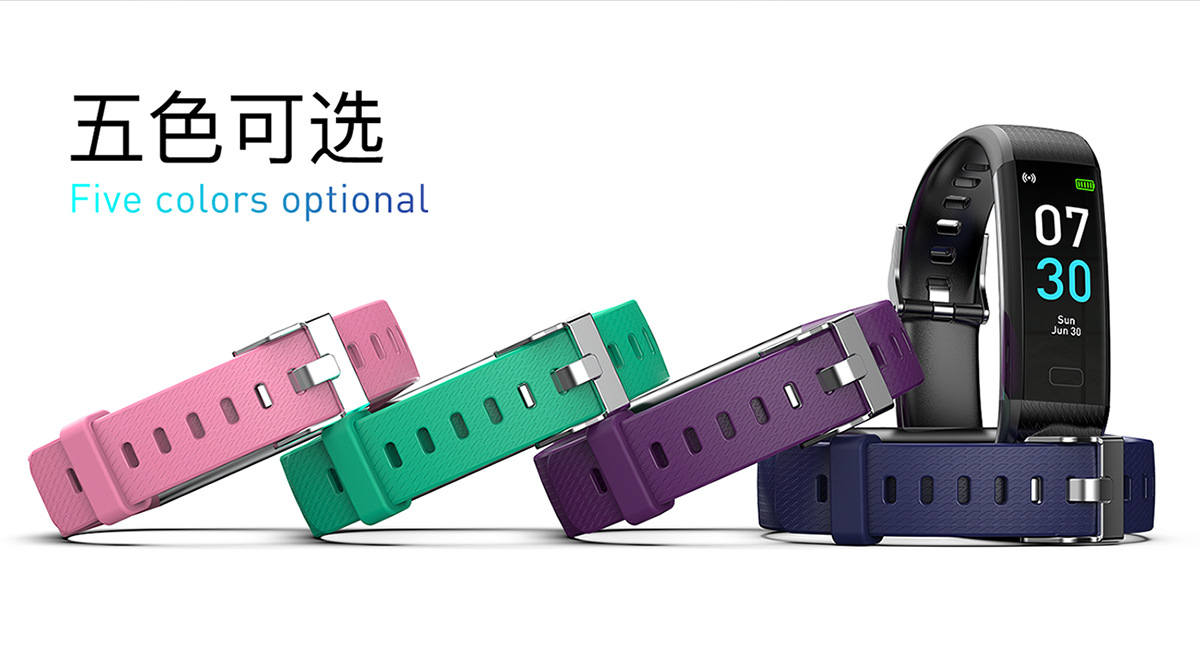 New S5 Blood Pressure Silicone Step Information Push Reminder Adult Sports Bracelet Health Monitoring Smart Bracelet New S5 Blood Pressure Silicone Step Information Push Reminder Adult Sports Bracelet Health Monitoring Smart Bracelet