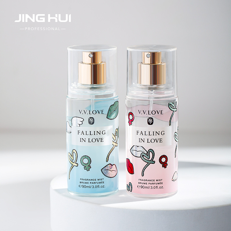 Cross-Border Long-Lasting Fresh Natural Perfume for Women 90ml Internet Celebrity Body Spray Thanksgiving Gift Box Wholesale