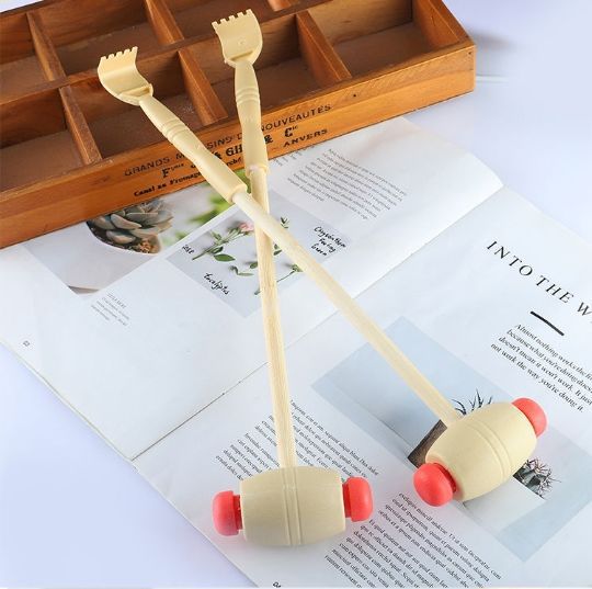 Back Tapping Massage Hammer Wooden Handle Does Not Require People to Scratch and Scratch Back Hand Scratching Device Beating Cervical Spine Waist Massager Itching and Scratching Back Tapping Massage Hammer Wooden Handle Does Not Require People to Scratch and Scratch Back Hand Scratching Device Beating Cervical Spine Waist Massager Itching and Scratching