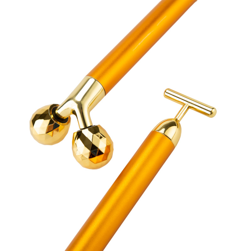New Arrival Hot Sale Roller Massage Golden Stick Beauty Bar Y-Shaped Facial Face Slimming Device 3D Roller Massager in Stock New Arrival Hot Sale Roller Massage Golden Stick Beauty Bar Y-Shaped Facial Face Slimming Device 3D Roller Massager in Stock